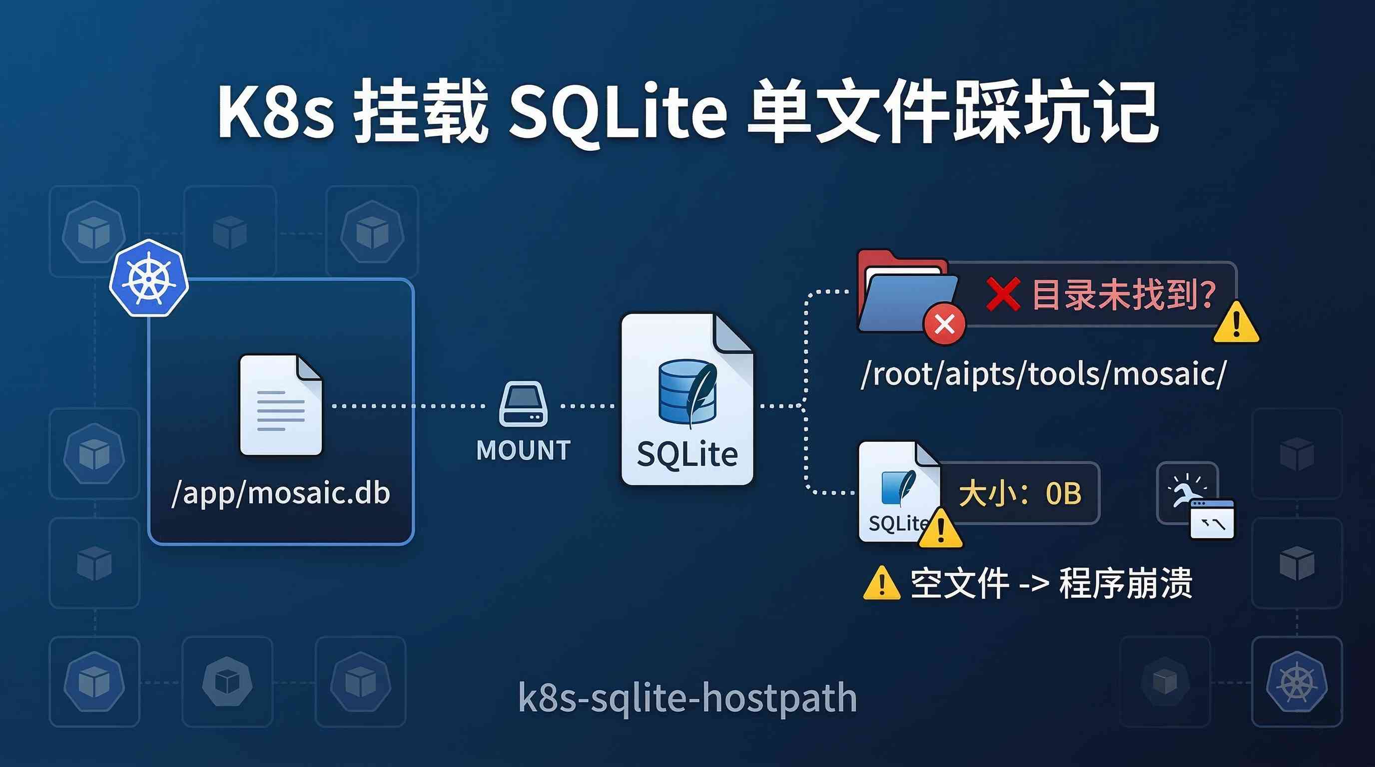 K8s 挂载 SQLite 单文件踩坑记