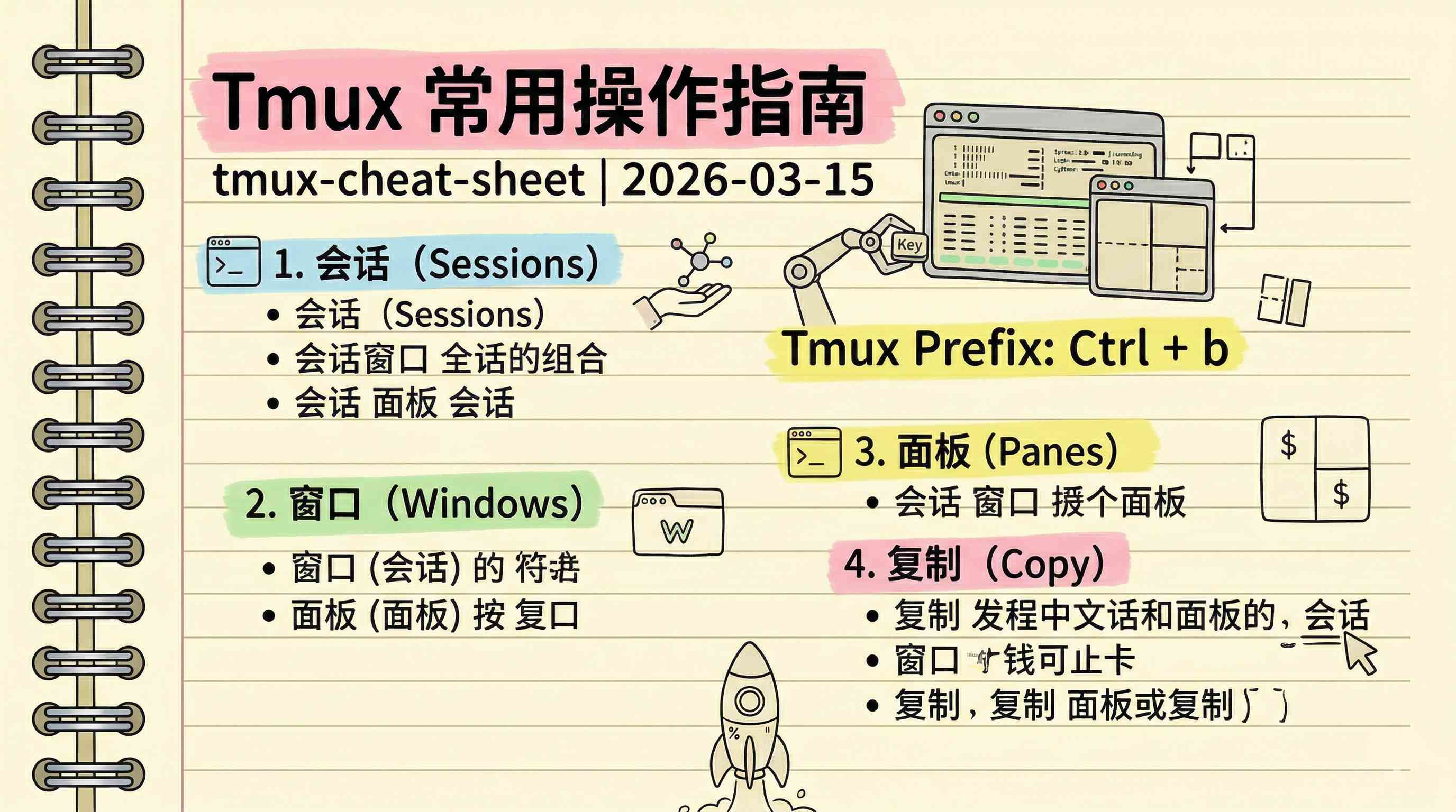 Tmux 常用操作指南